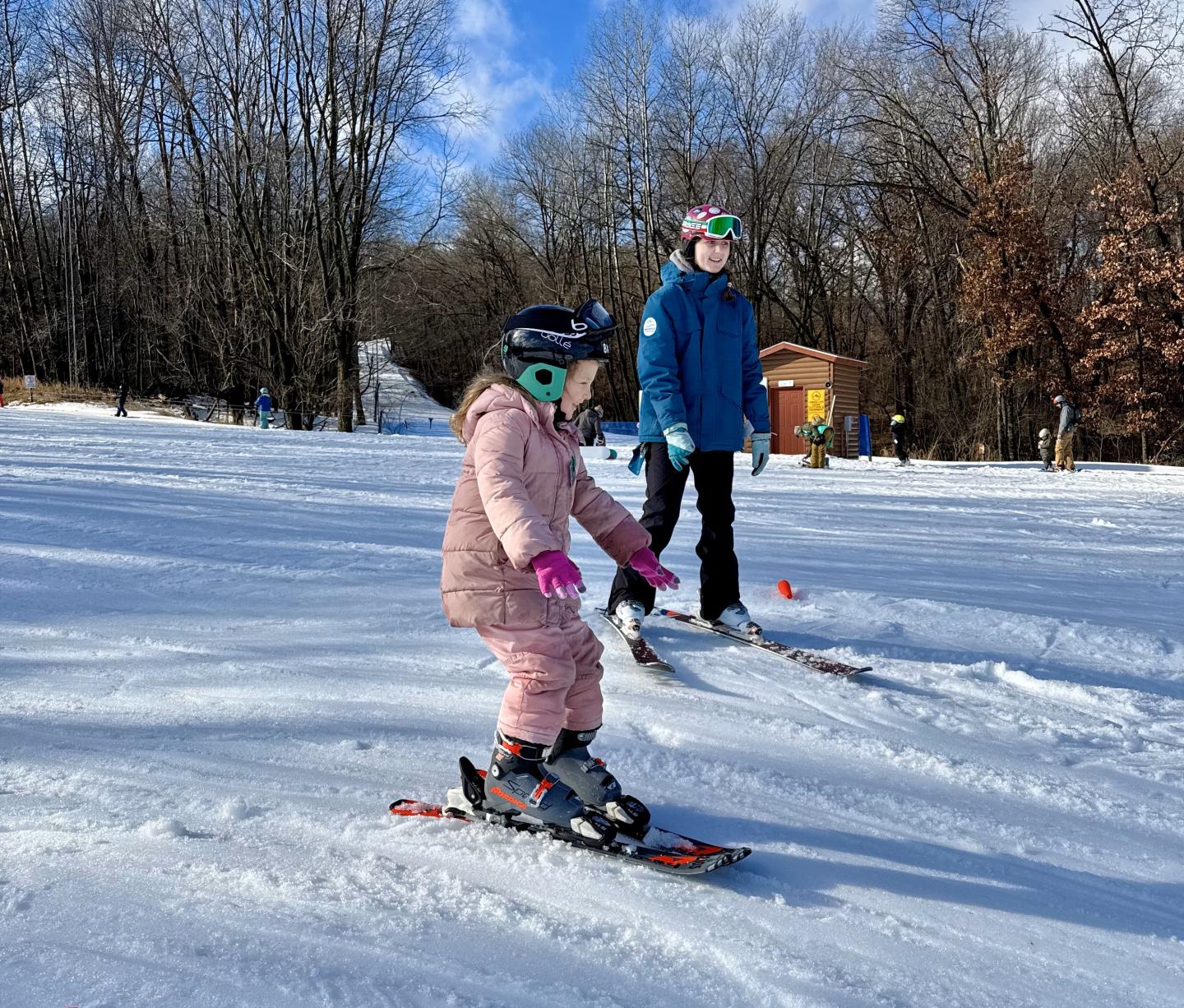 private ski lessons in TBL rollers