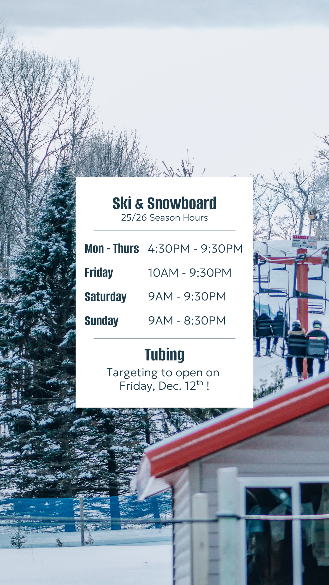 Regular Season Hours 