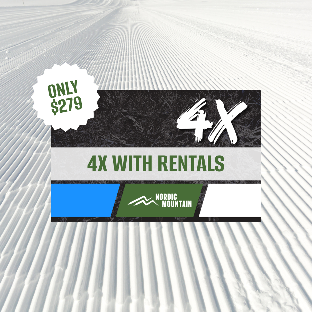 4X with rentals, only $2.79, Arctic Mountain logo